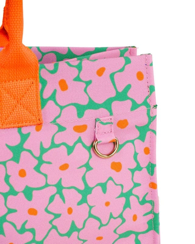 Blossom Pink and Green Ultimate Tote / Beach Bag