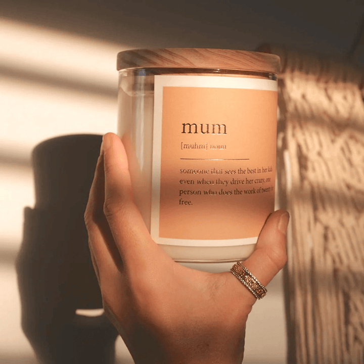 Mum Gold Foil Limited Edition Coconut Soy Candle