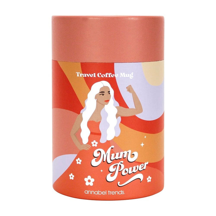 Mum Power Ceramic Travel Cup