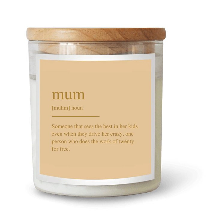 Mum Gold Foil Limited Edition Coconut Soy Candle