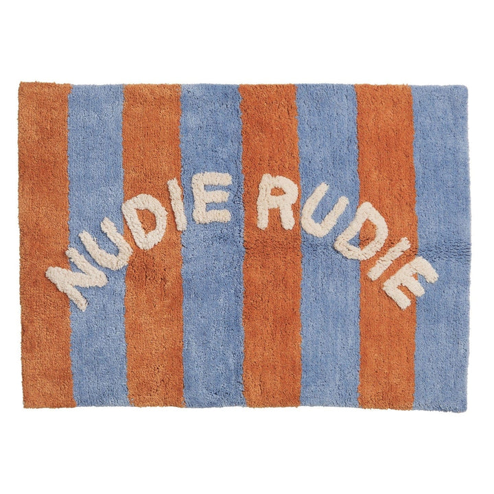 Sage x Clare Zelia Nudie Rudie Bath Mat- Blue Jay