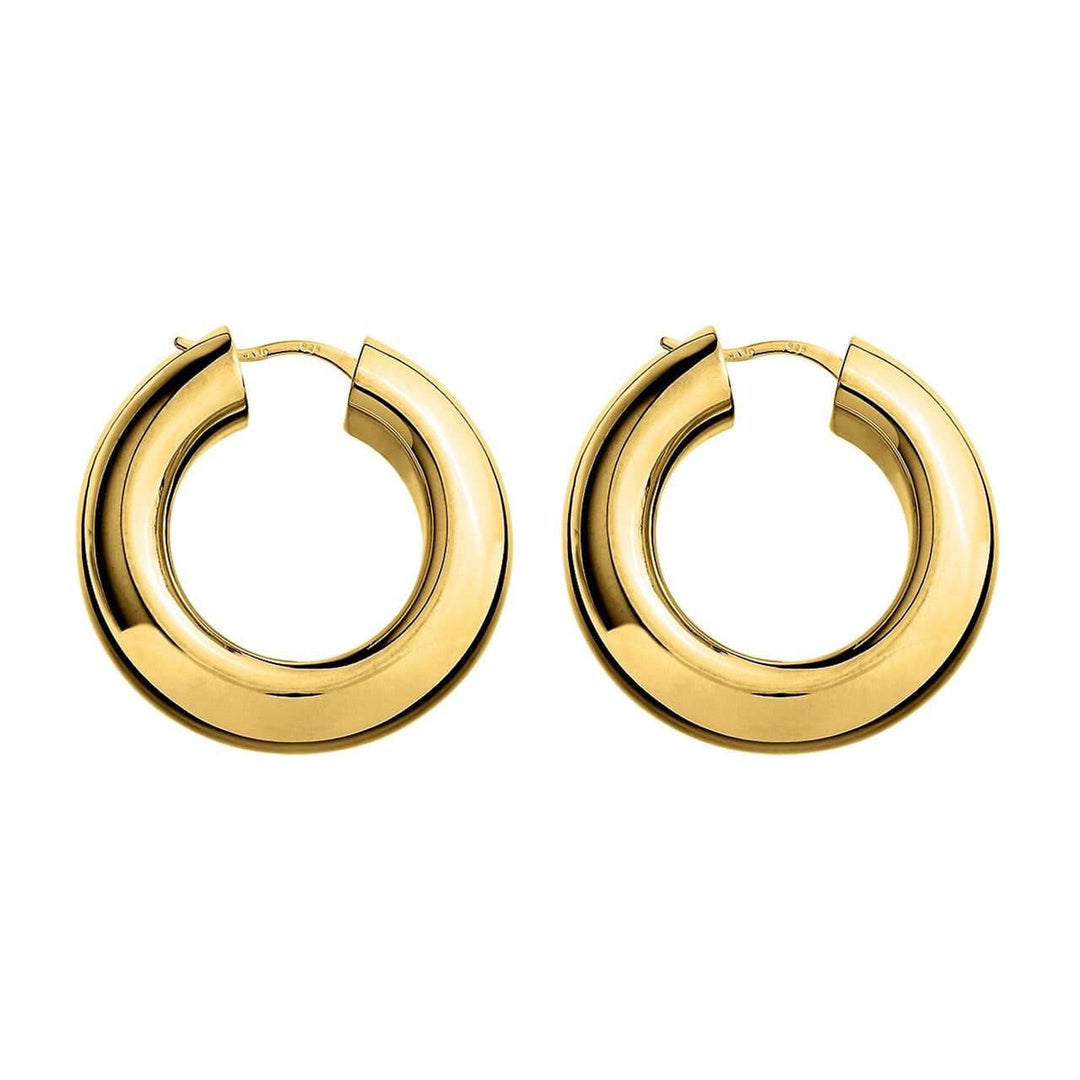 Panorama Gold Hoop Earrings