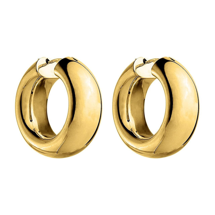 Panorama Gold Hoop Earrings