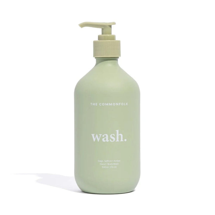 The Commonfolk Hand + Body Wash - Sage, Saffron + Amber (500ml)