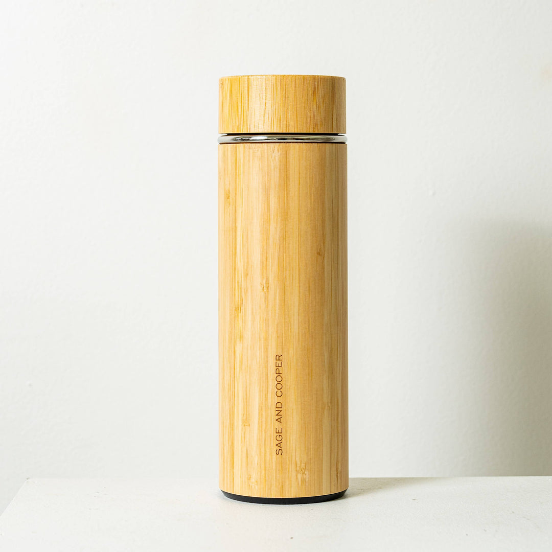 Bamboo Eco Tea Infuser Bottle 480ml